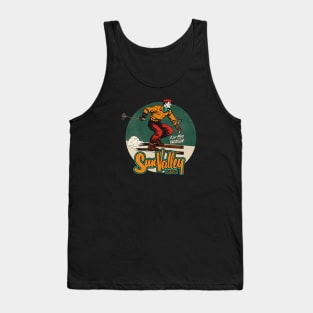 Vintage Idaho Ski Resort Tank Top